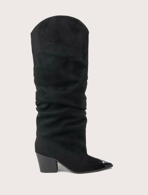 MATRIX SÜET SİYAH XL KALIP ÇİZME 🖤